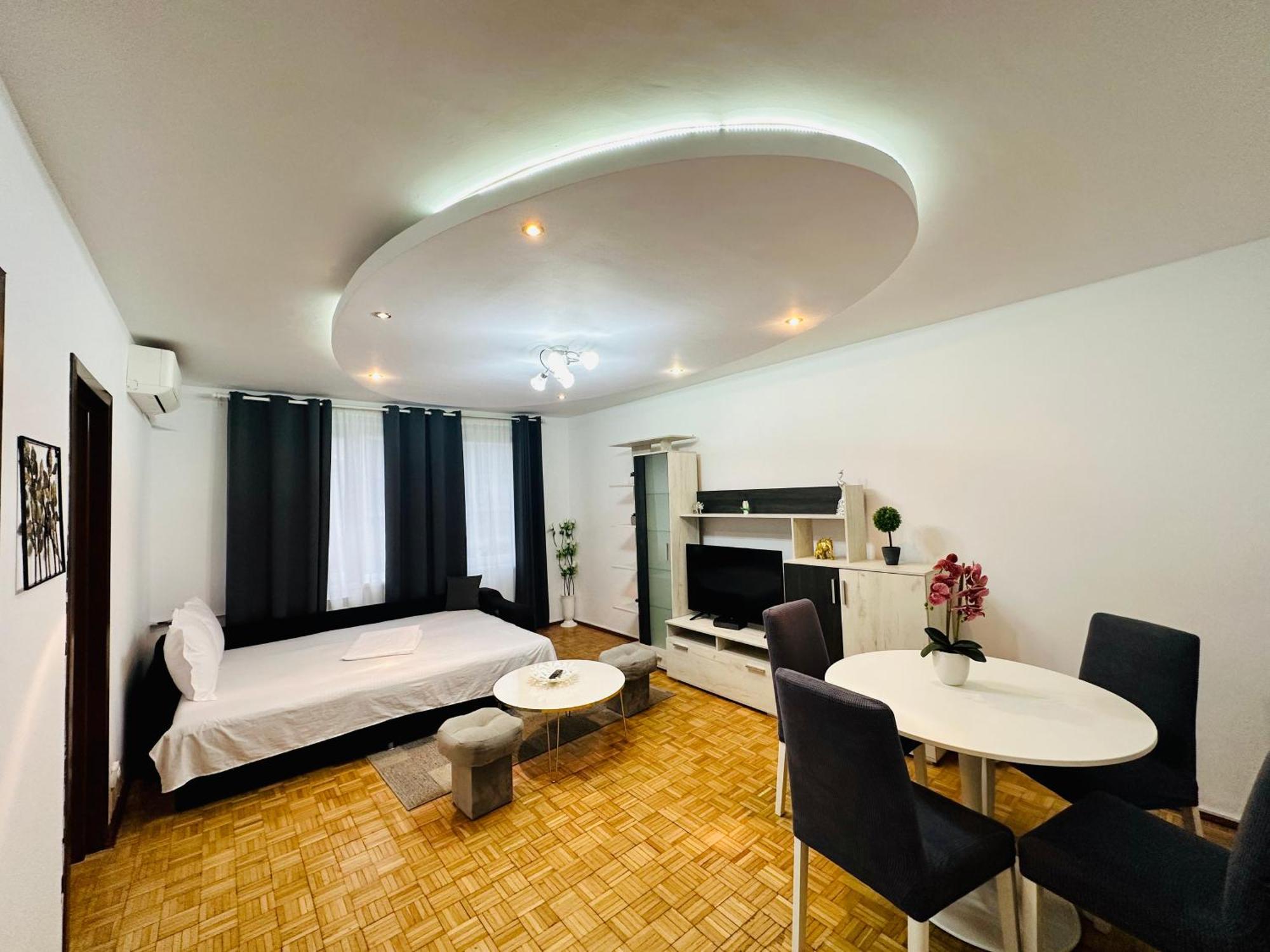 Chic Comfort 1Bdr With Landmark View - Concerthall Bukurešť Exteriér fotografie