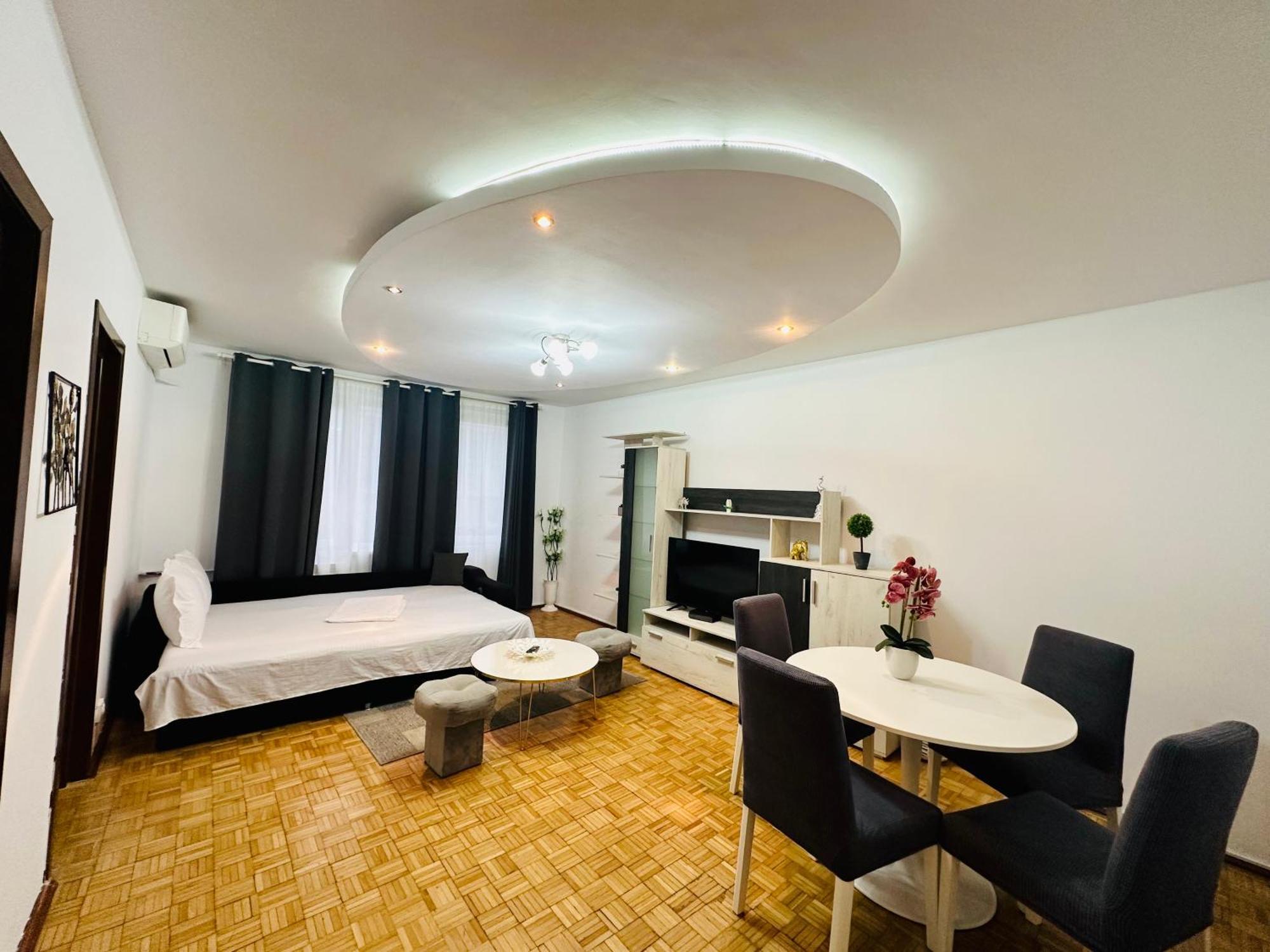 Chic Comfort 1Bdr With Landmark View - Concerthall Bukurešť Exteriér fotografie